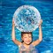 10 Pieces Inflatable Beach Balls 16 Inch Glitter Summer Swimming Pool Balls